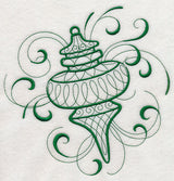 Inky Christmas Ornament 1