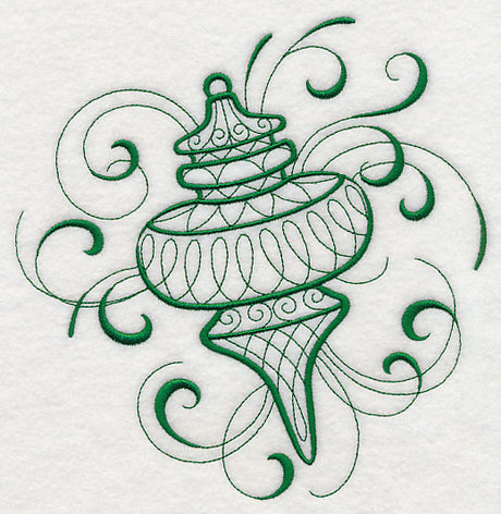 Inky Christmas Ornament 1