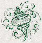 Inky Christmas Ornament 1