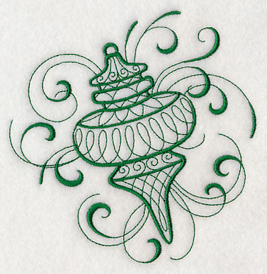 Inky Christmas Ornament 1