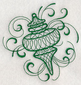 Inky Christmas Ornament 1
