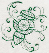 Inky Christmas Ornament 2