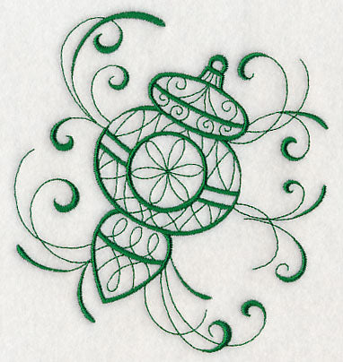 Inky Christmas Ornament 2
