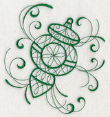 Inky Christmas Ornament 2