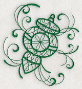 Inky Christmas Ornament 2