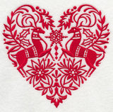 Scandinavian Christmas Heart