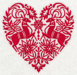 Scandinavian Christmas Heart