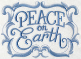 Peace on Earth with Baroque Flourish