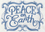 Peace on Earth with Baroque Flourish