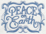 Peace on Earth with Baroque Flourish