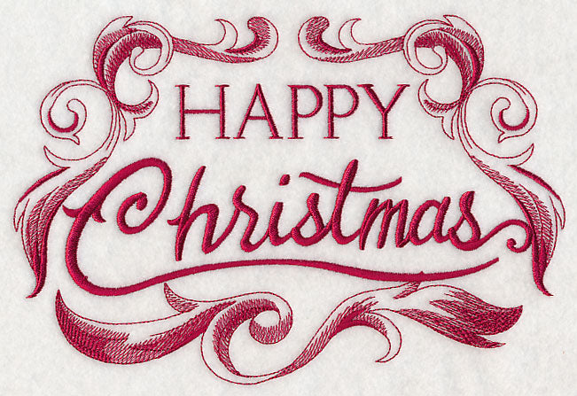 Happy Christmas with Baroque Flourish