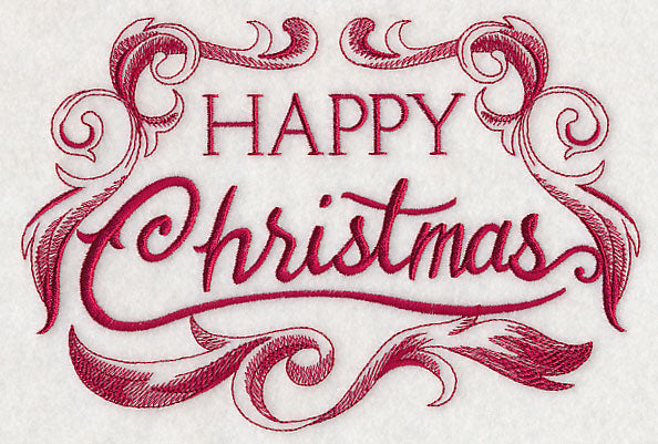 Happy Christmas with Baroque Flourish