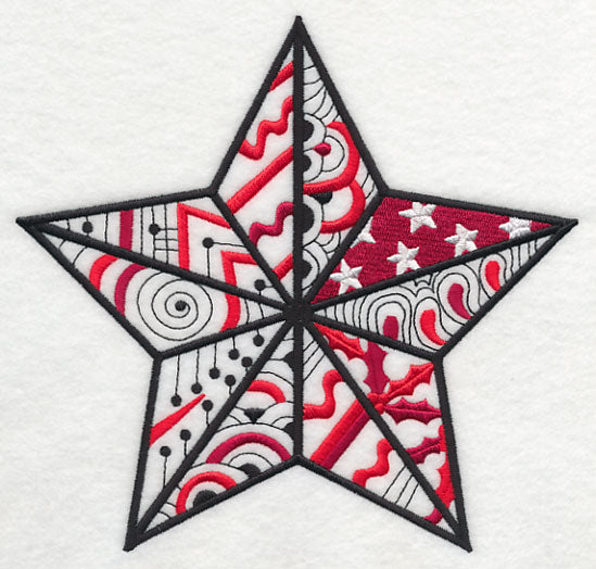 Twinkling Star (Blackwork)
