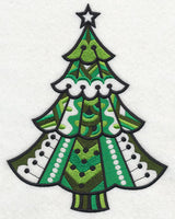 O Christmas Tree (Blackwork)
