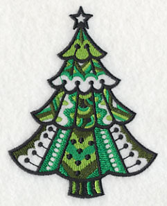 O Christmas Tree (Blackwork)