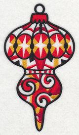 Tis the Season Ornament (Blackwork)