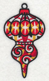 Tis the Season Ornament (Blackwork)