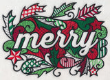 Christmas Merry (Blackwork)