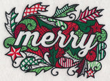 Christmas Merry (Blackwork)