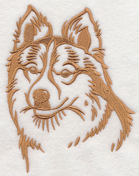 Icelandic Sheepdog Silhouette