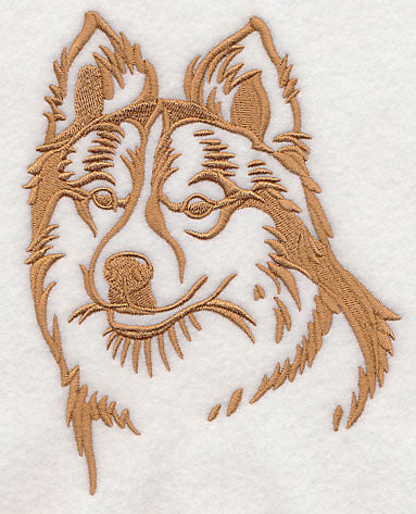 Icelandic Sheepdog Silhouette