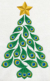 Proud As A Peacock Christmas Tree