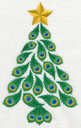 Proud As A Peacock Christmas Tree