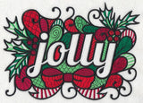 Christmas Jolly (Blackwork)
