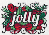 Christmas Jolly (Blackwork)