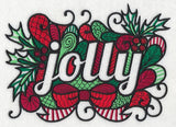 Christmas Jolly (Blackwork)