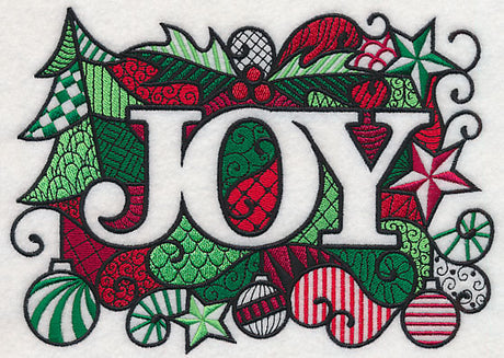 Christmas Joy (Blackwork)