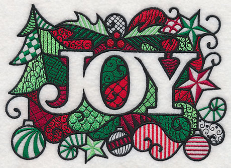 Christmas Joy (Blackwork)
