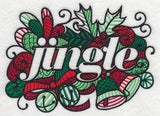 Christmas Jingle (Blackwork)