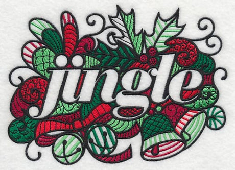 Christmas Jingle (Blackwork)