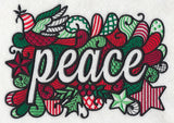 Christmas Peace (Blackwork)
