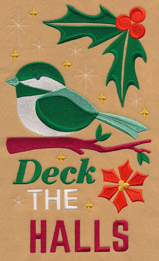 Deck the Halls with Chickadee