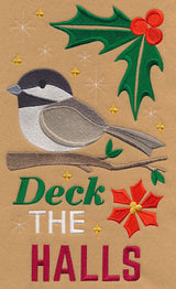 Deck the Halls with Chickadee