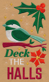 Deck the Halls with Chickadee