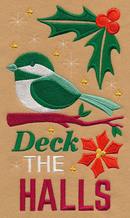 Deck the Halls with Chickadee