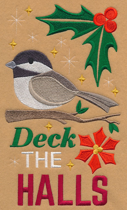 Deck the Halls with Chickadee