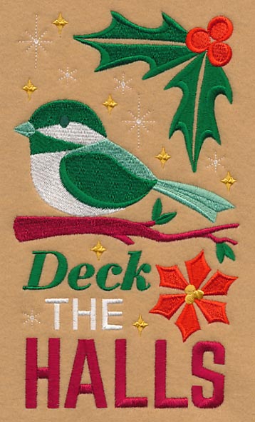 Deck the Halls with Chickadee