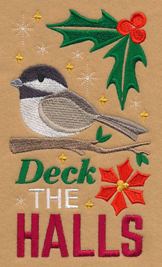 Deck the Halls with Chickadee