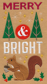 Merry and Bright with Squirrel