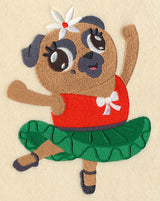 Dancing Christmas Pug