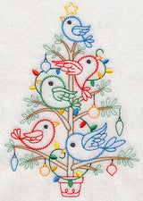 Christmas Tweets Tree (Vintage)