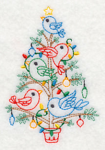 Christmas Tweets Tree (Vintage)