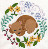 Winter Woodland Bear