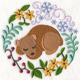 Winter Woodland Bear