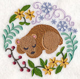 Winter Woodland Bear