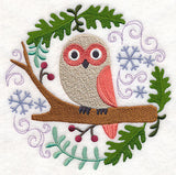 Winter Woodland Owl